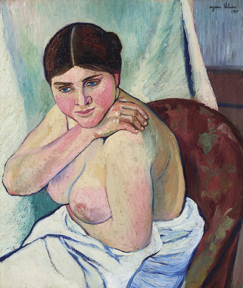 Juliette Sitting In The Armchair by Suzanne Valadon