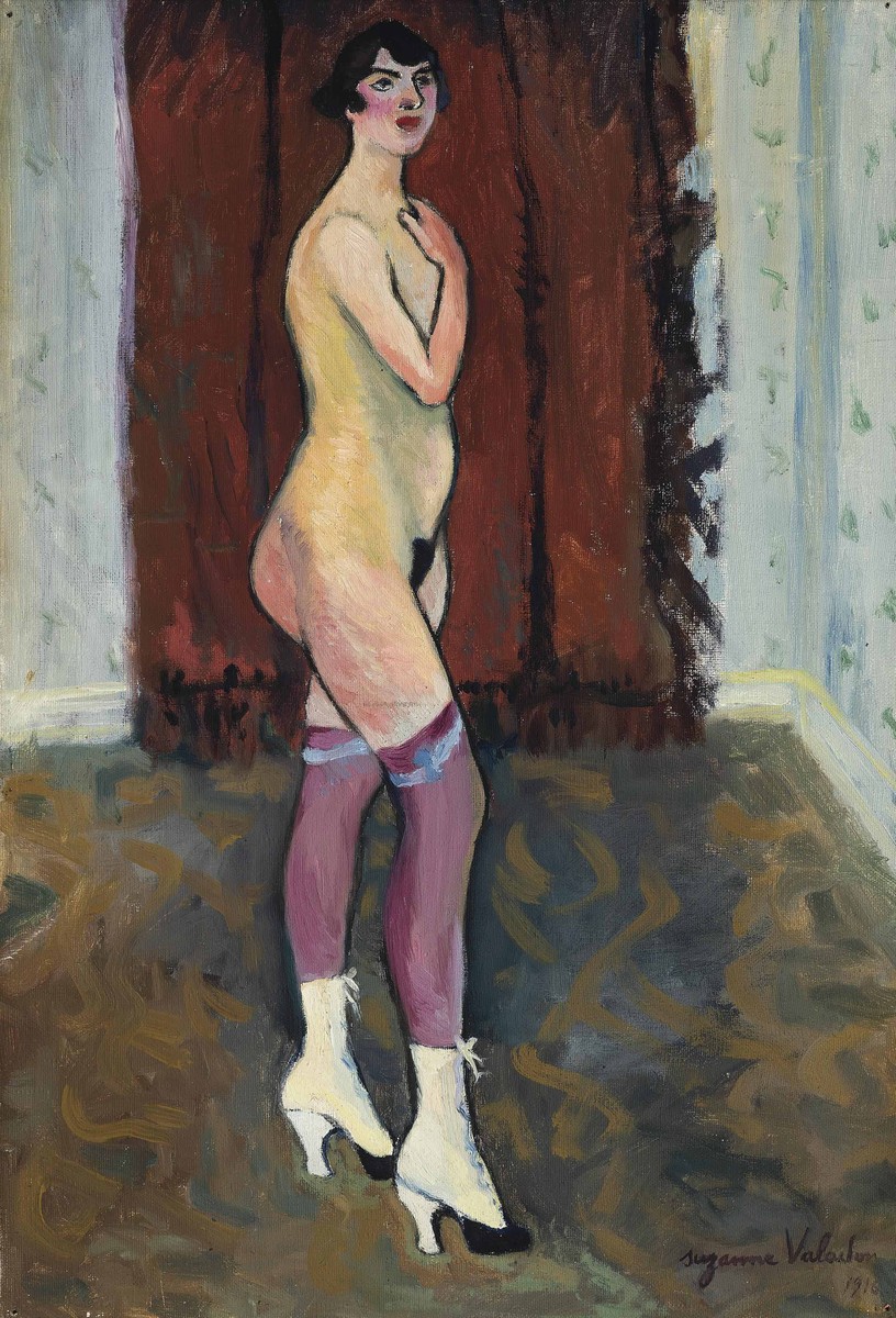 Nude with Boots by Suzanne Valadon