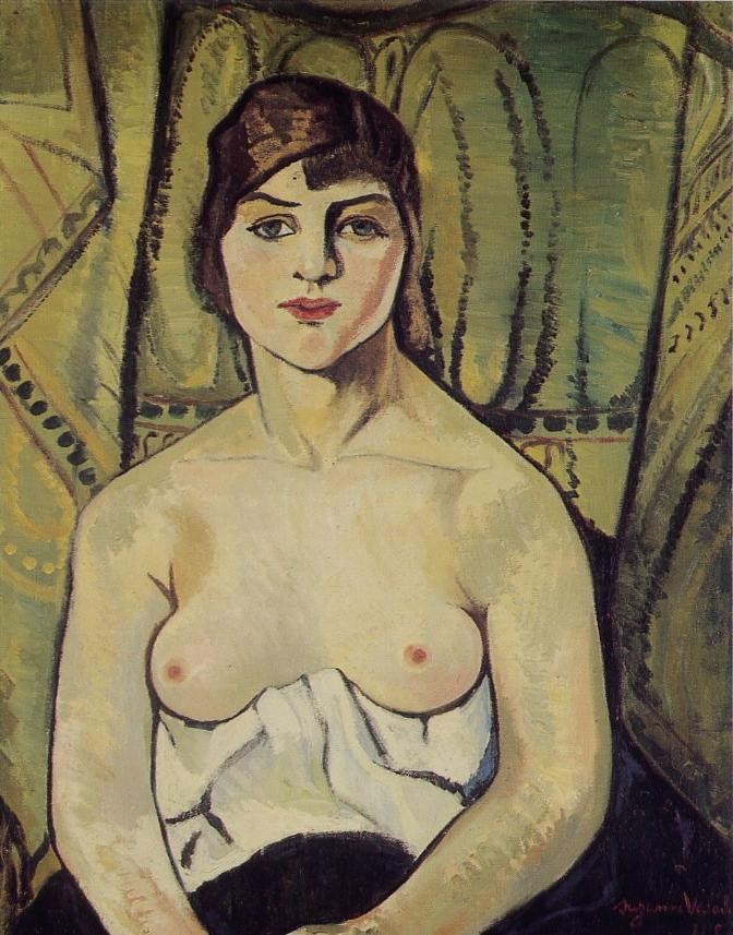 Portrait of a Woman by Suzanne Valadon