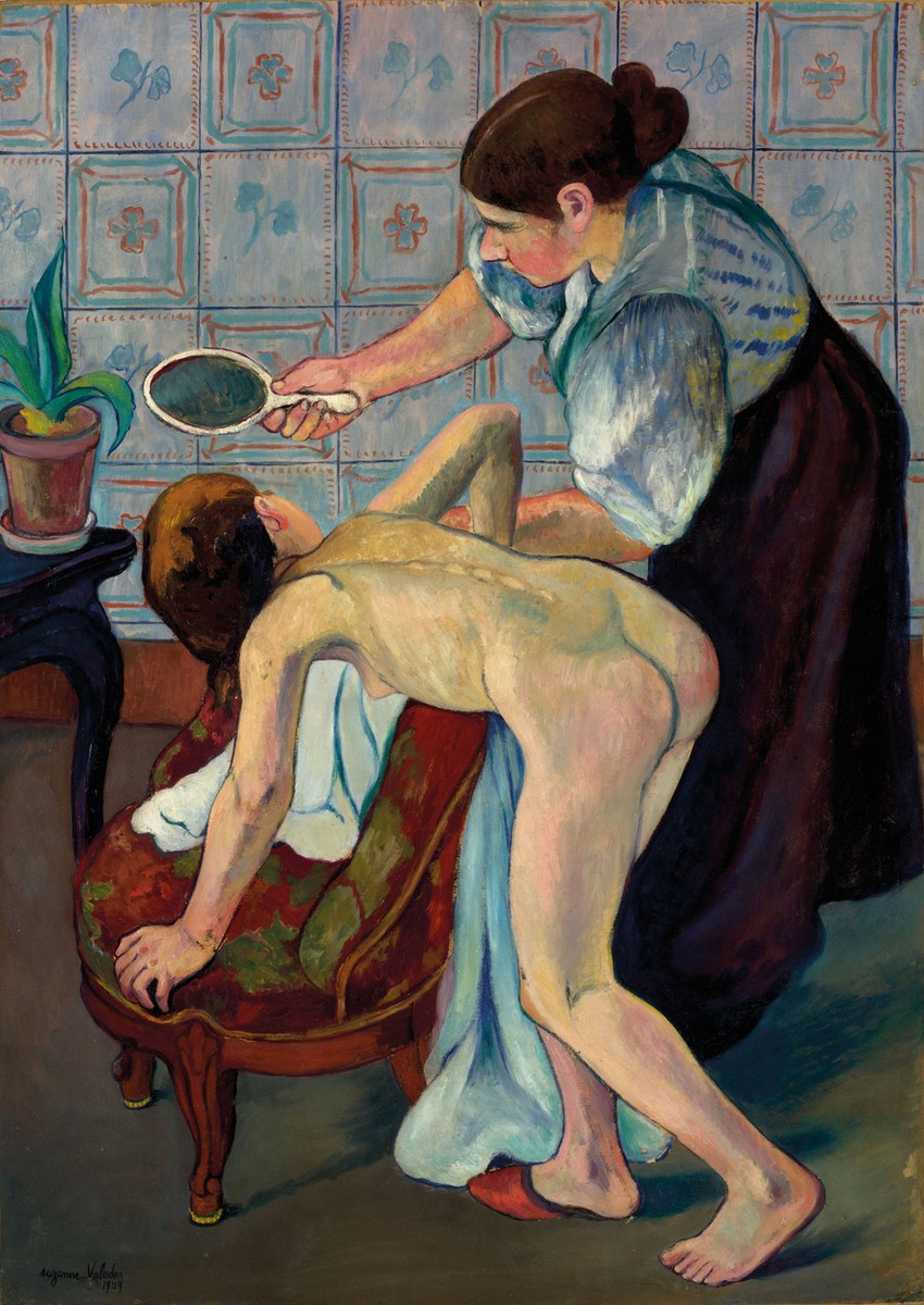 The Little Girl in the Mirror by Suzanne Valadon