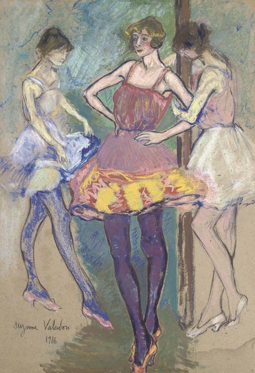 Three Dancers by Suzanne Valadon