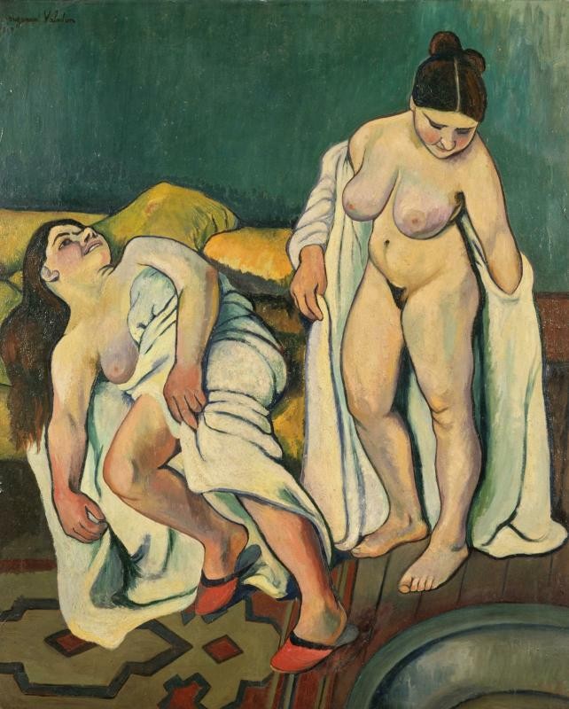 Two Figures by Suzanne Valadon