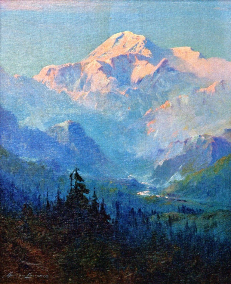 Mount McKinley, Sunset by Sydney Laurence