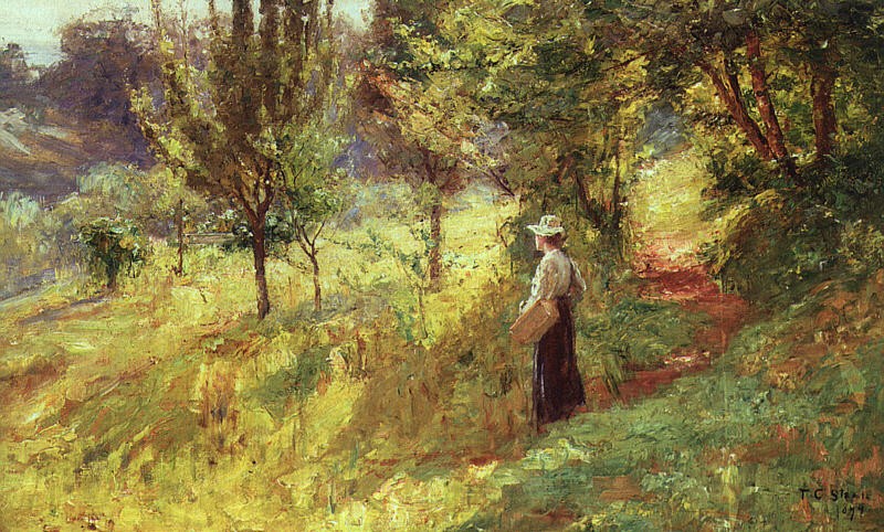 Berry Picker by T. C. Steele