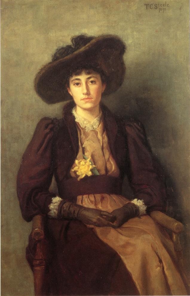 Portrait of Daisy by T. C. Steele
