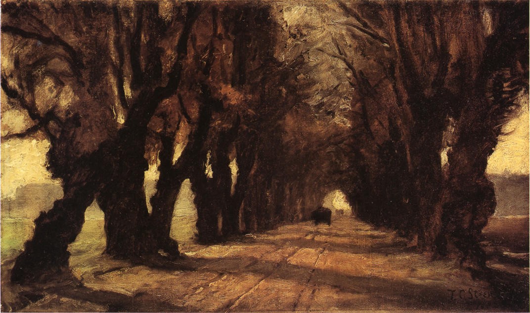Road to Schleissheim by T. C. Steele
