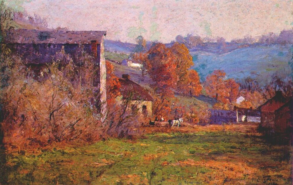 The Old Mills by T. C. Steele