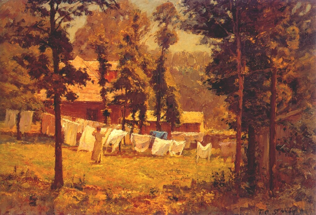 Weekly Wash by T. C. Steele