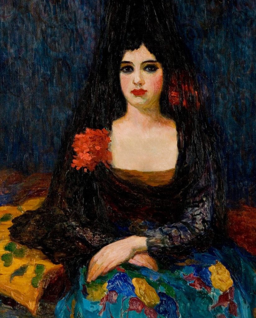 The Spanish by Tarsila do Amaral