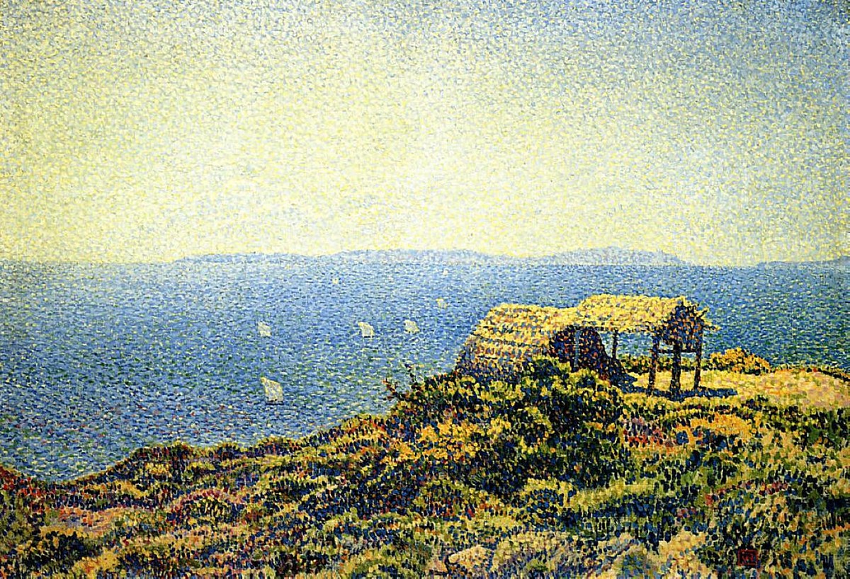 Levant isle by Theo van Rysselberghe