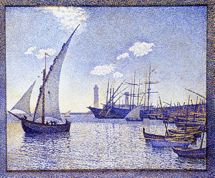 Port de Cette by Theo van Rysselberghe