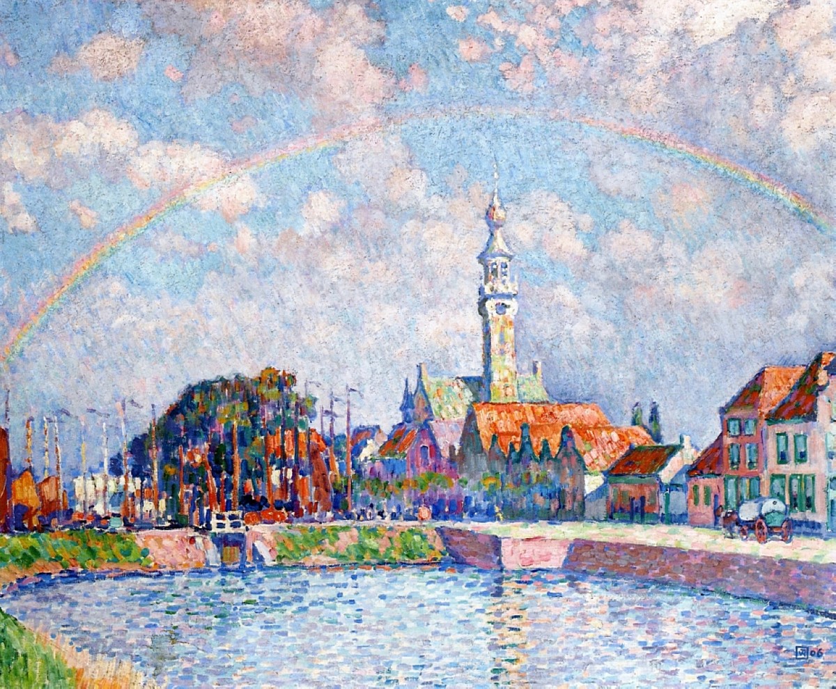 Rainbow over Veere by Theo van Rysselberghe
