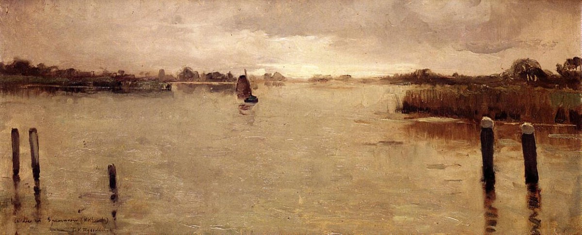 Spaarnwoude island by Theo van Rysselberghe