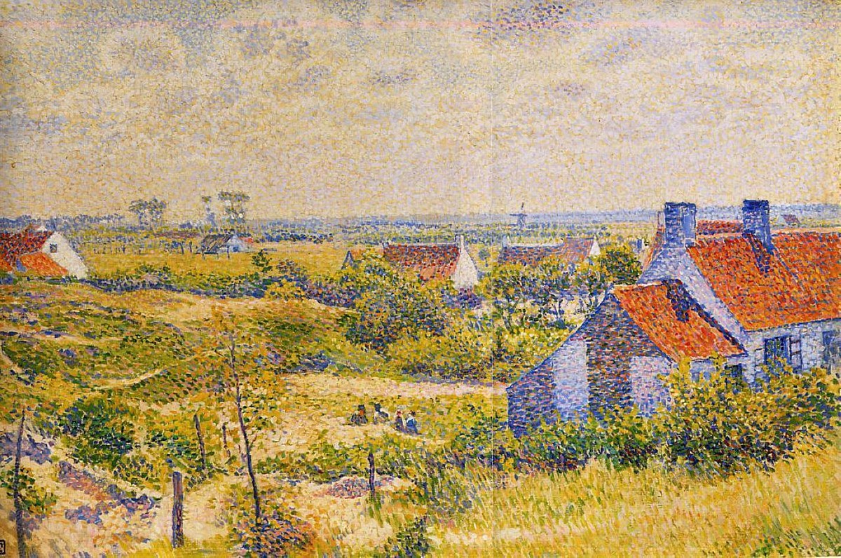Summer Landscape of the Moor by Theo van Rysselberghe