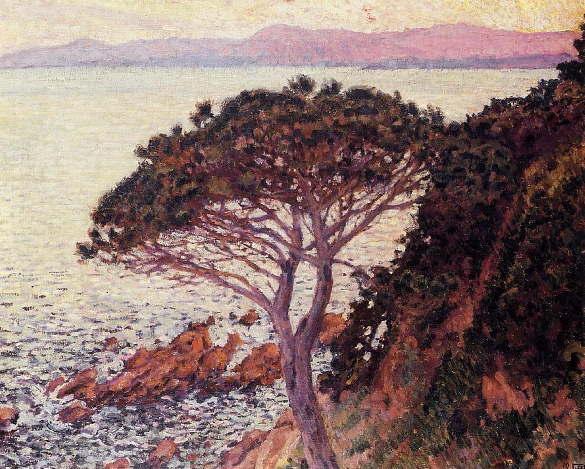 Sunset by Theo van Rysselberghe