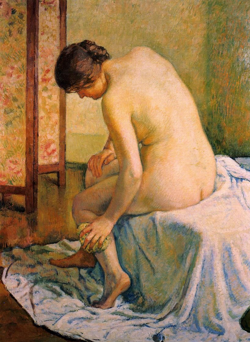 The Bather by Theo van Rysselberghe