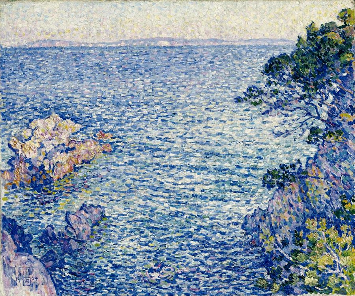 The Point of Rossignol by Theo van Rysselberghe