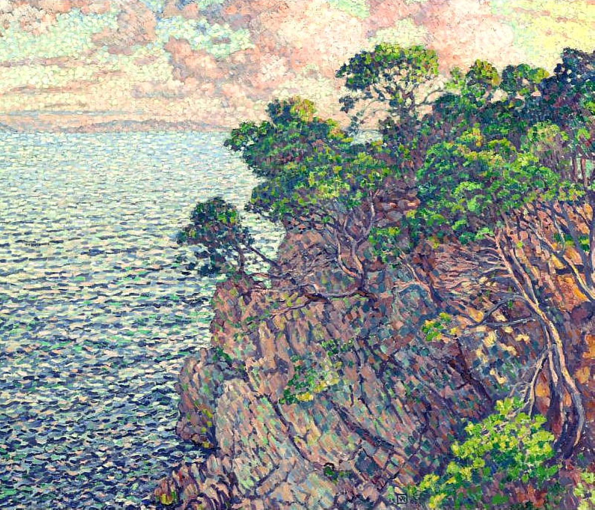 The Point of Rossignol by Theo van Rysselberghe