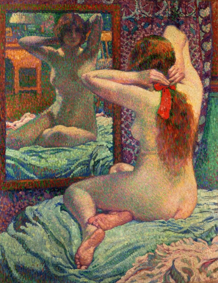 The Scarlet Ribbon by Theo van Rysselberghe