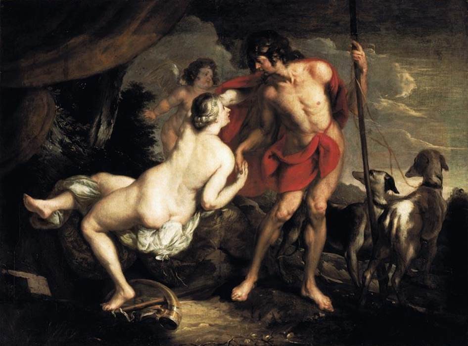 Venus and Adonis by Theodoor van Thulden