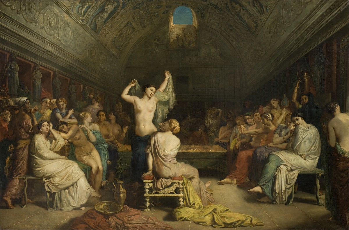 Tepidarium by Theodore Chasseriau