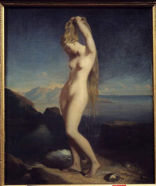 Vénus anadyomène by Theodore Chasseriau