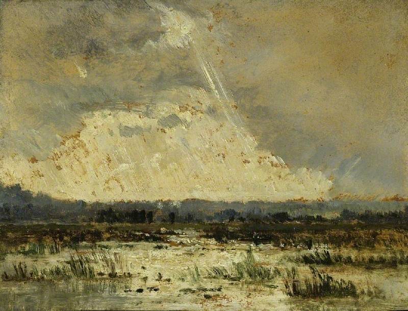 The Marsh in the Souterraine by Theodore Rousseau