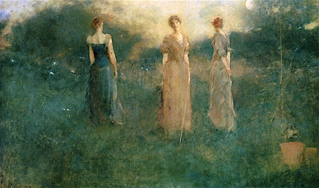In the Garden by Thomas Dewing