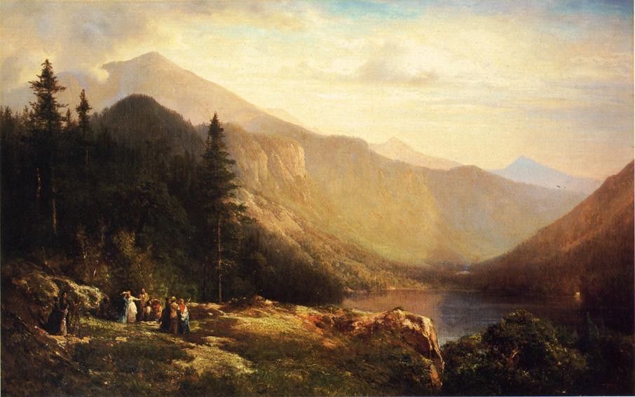 An Artist's View of Mt. Lafayette by Thomas Hill