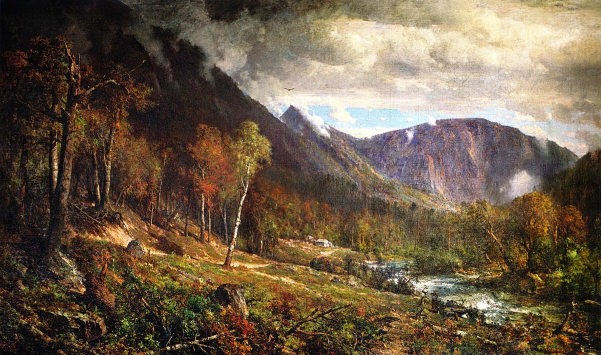 Crawford Notch by Thomas Hill