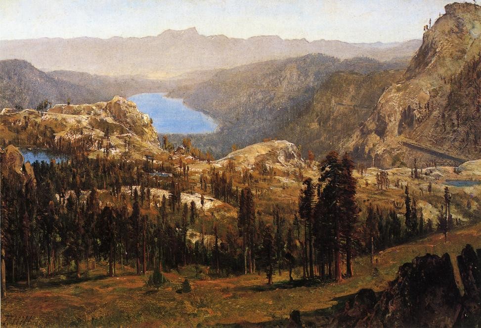 Donnner Lake 1874 by Thomas Hill
