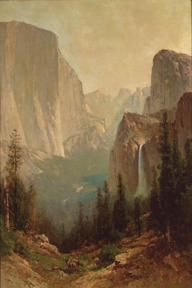 Early Morning, Yosemite Valley by Thomas Hill