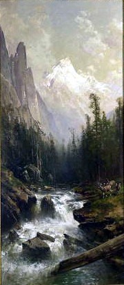 Mountain Stream by Thomas Hill