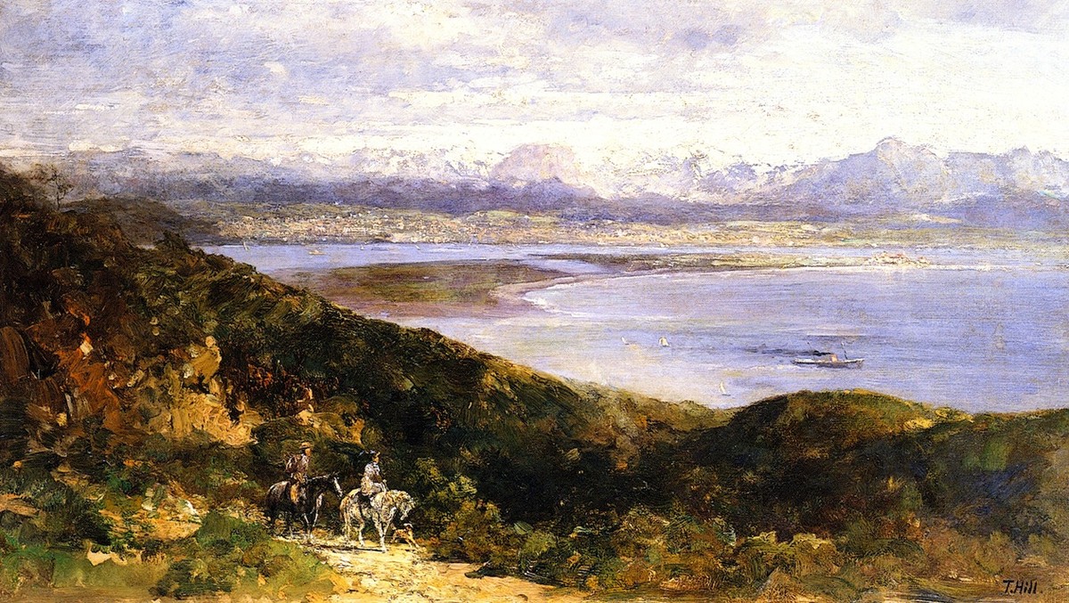 San Diego Bay from Point Loma by Thomas Hill