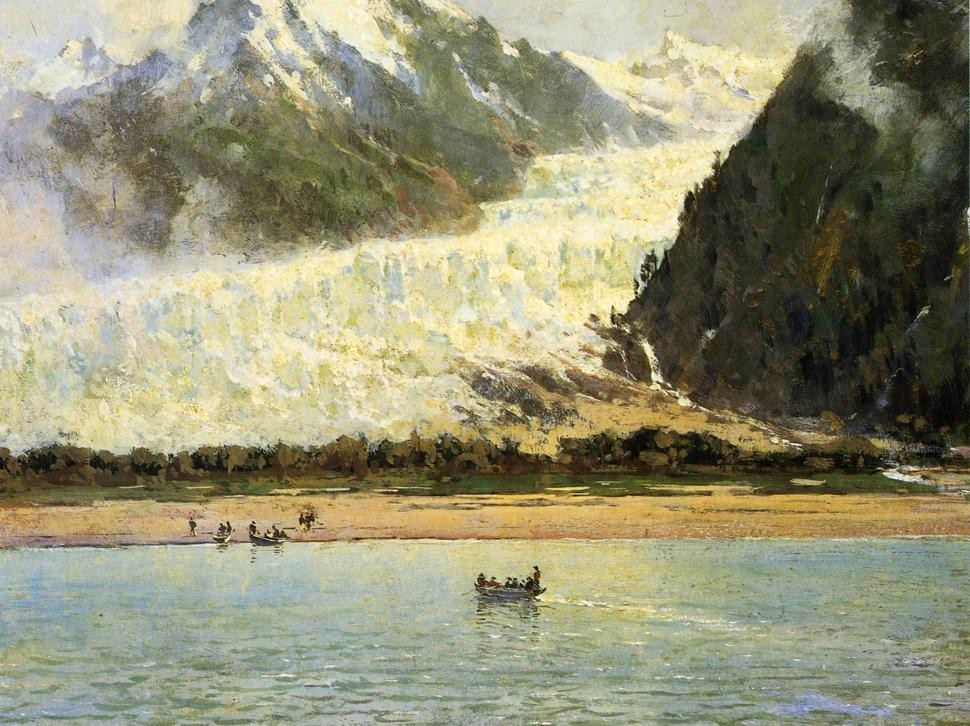 The Davidson Glacier by Thomas Hill
