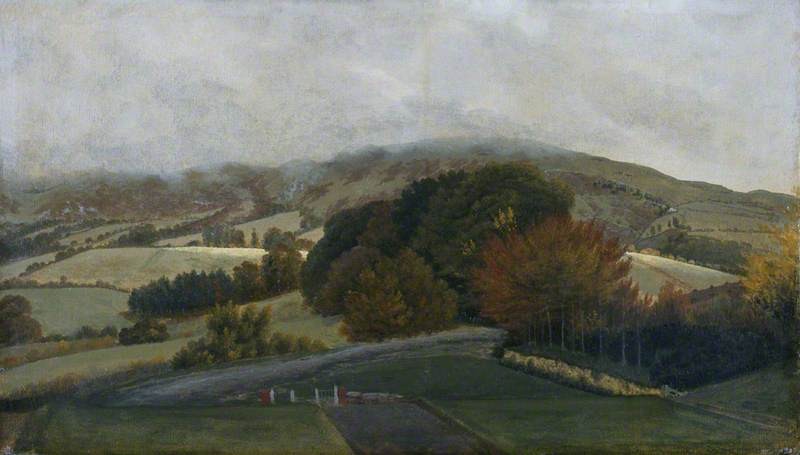 Carneddau Mountains from Pencerrig by Thomas Jones