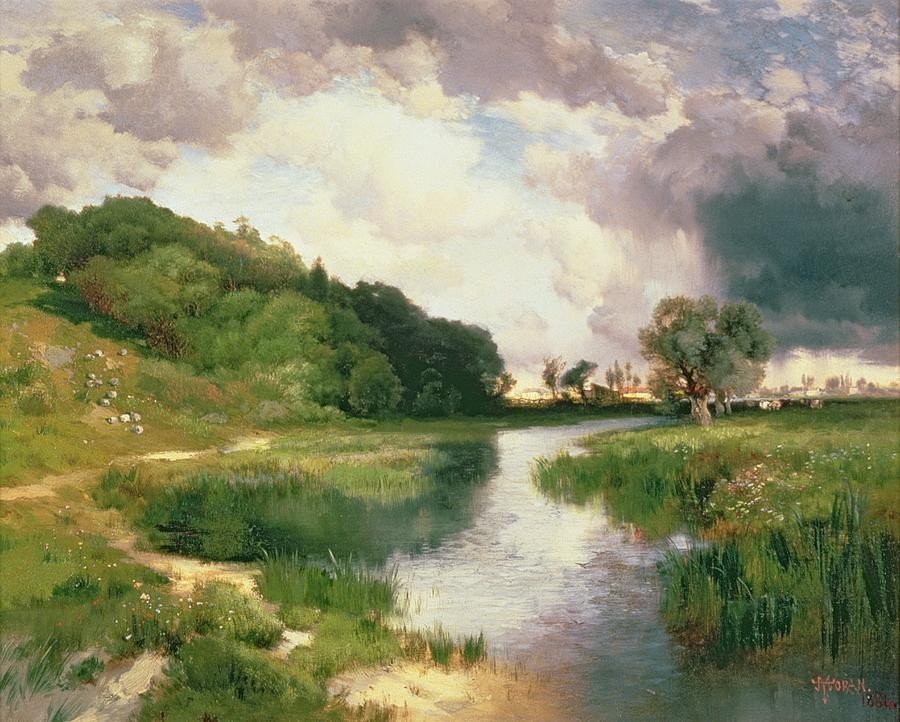Approaching Storm by Thomas Moran