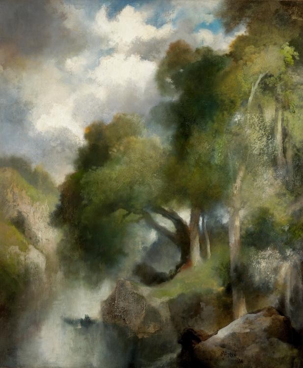 California Landscape by Thomas Moran