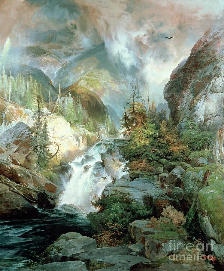 Children of the Mountain by Thomas Moran