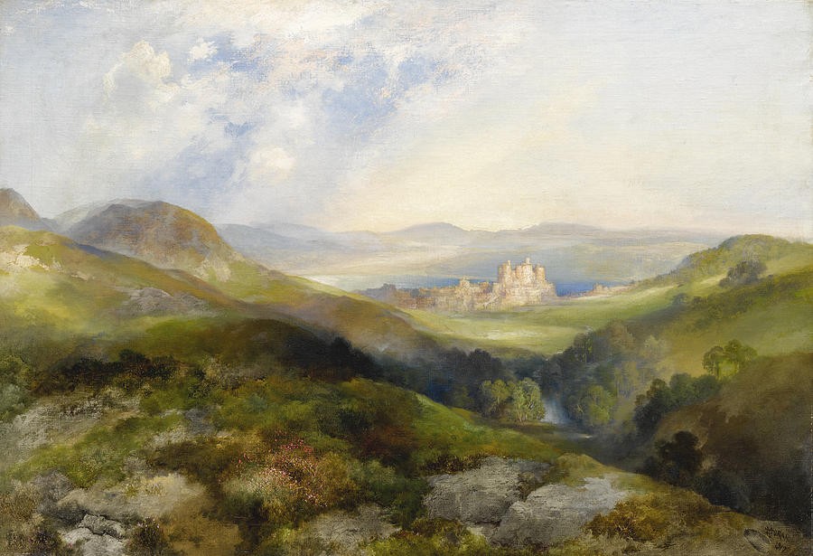 Conway Castle by Thomas Moran