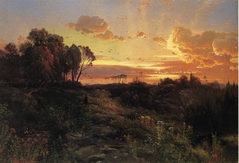 Dusk Wings by Thomas Moran