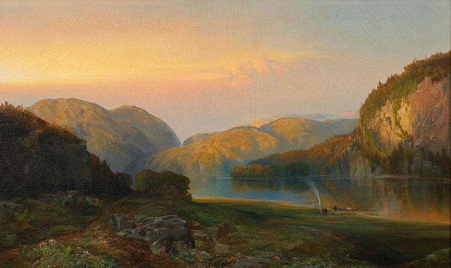 Evening on the Susquehanna by Thomas Moran