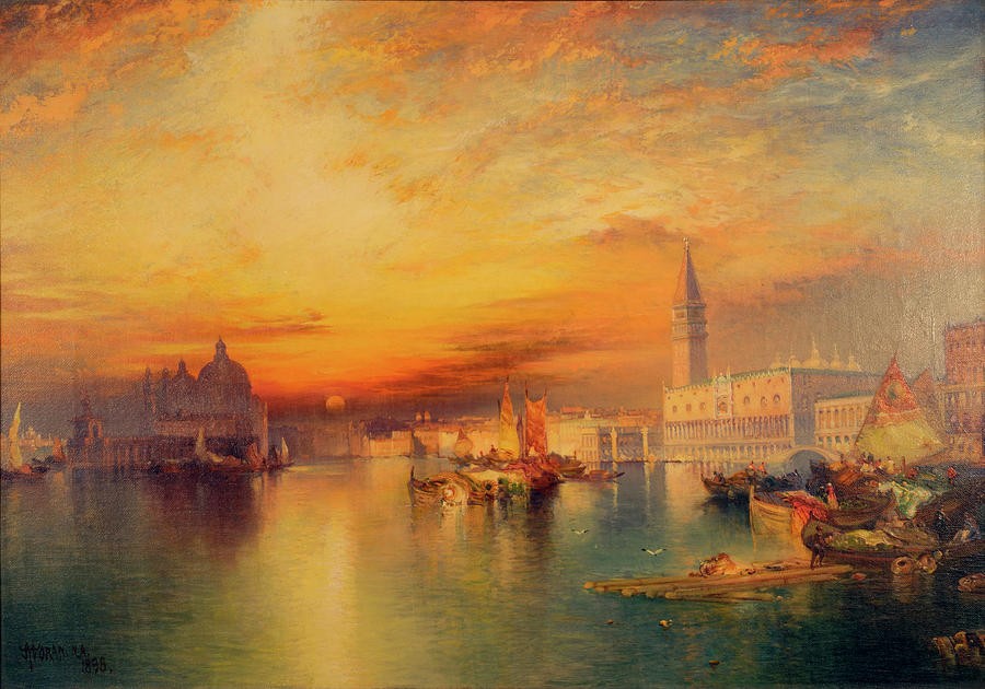 Grand Canal Venice by Thomas Moran