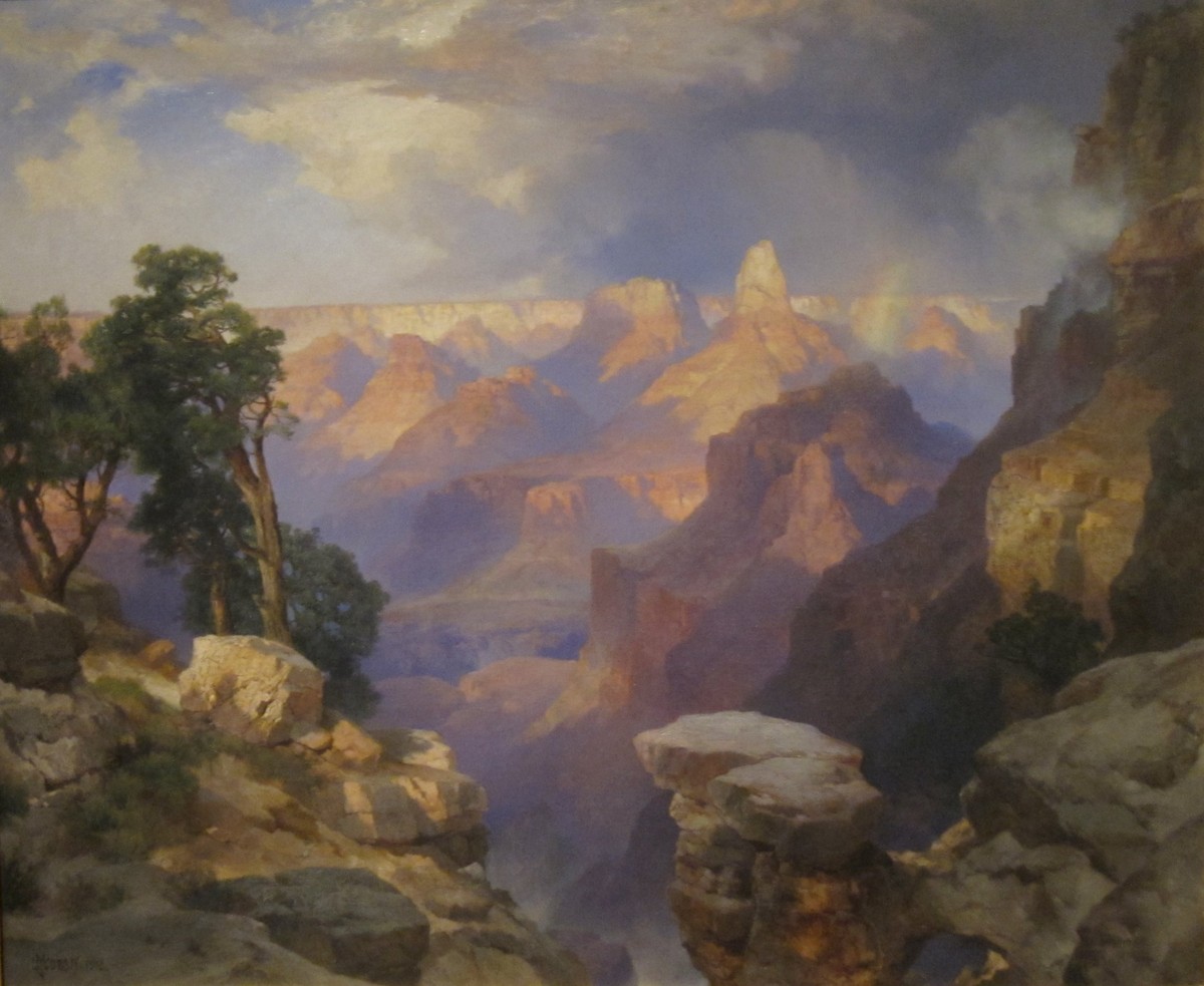 Grand Canyon with Rainbow by Thomas Moran