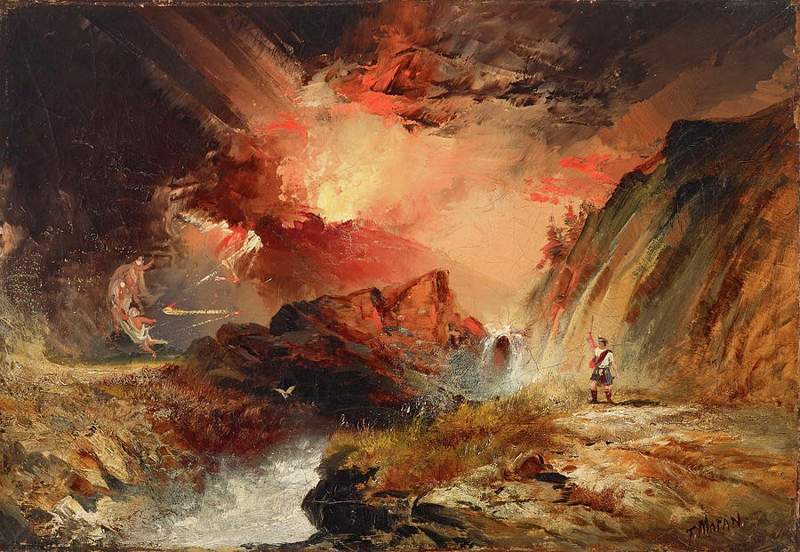 Macbeth and the Witches by Thomas Moran