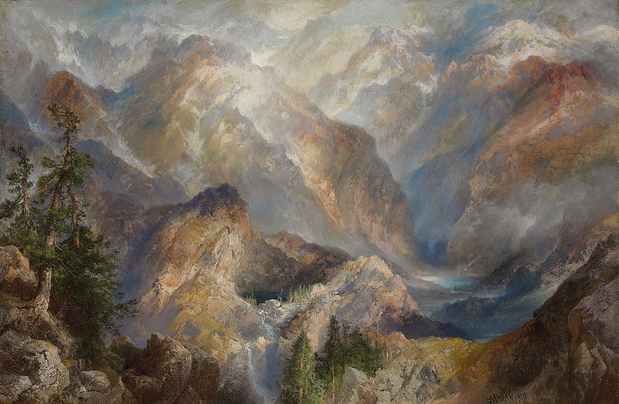 Morning in the Sierras by Thomas Moran
