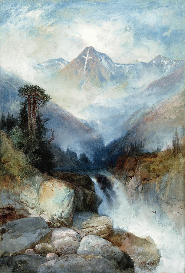 Mountain of the Holy Cross by Thomas Moran