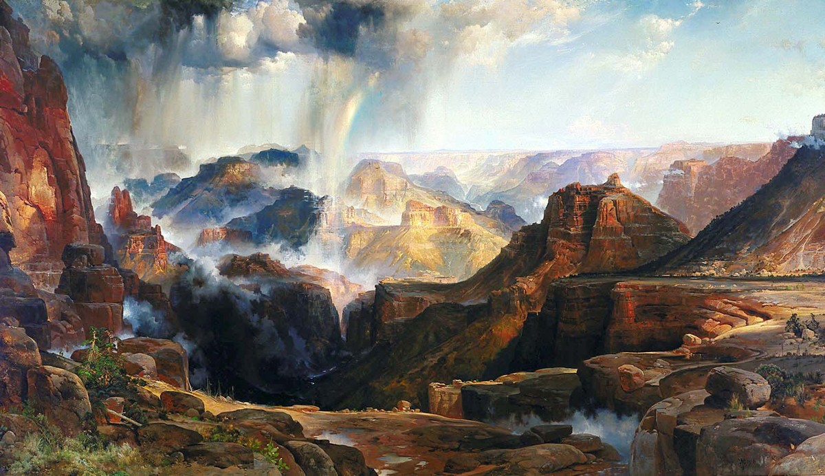 The Chasm of the Colorado by Thomas Moran