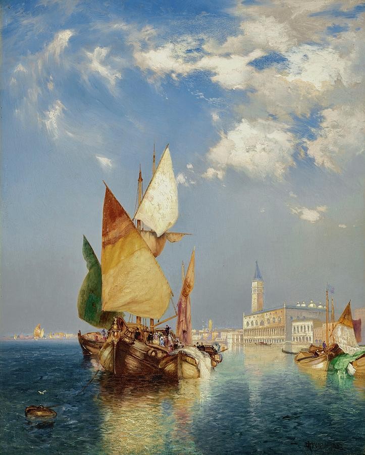 The Grand Canal Venice by Thomas Moran