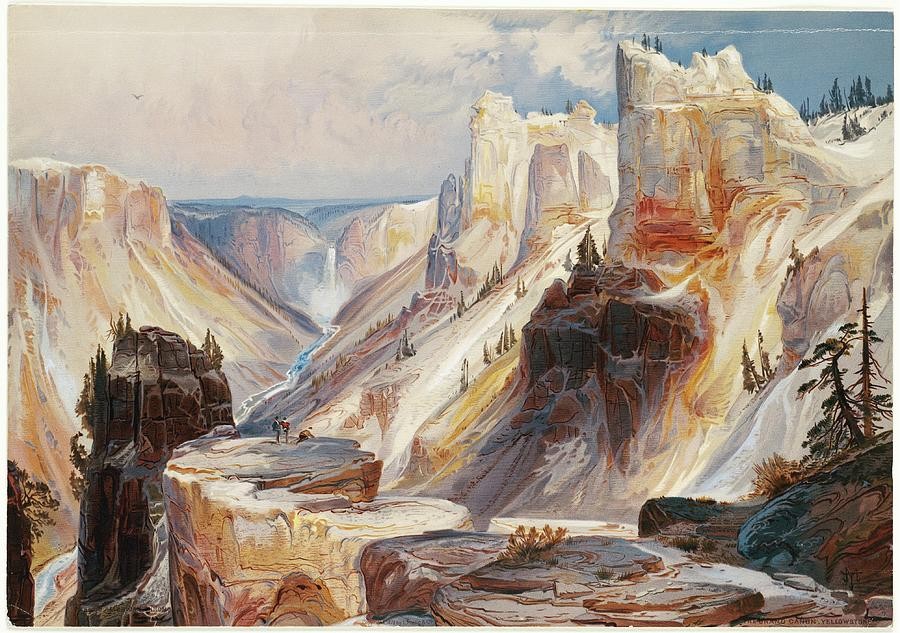 The Grand Canyon Yellowstone by Thomas Moran